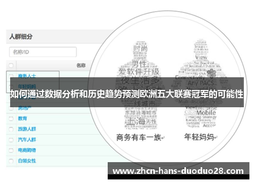 如何通过数据分析和历史趋势预测欧洲五大联赛冠军的可能性