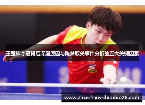 王楚钦夺冠背后深层原因与陈梦取关事件分析的五大关键因素 王楚钦夺冠背后深层原因与陈梦取关事件分析的五大关键因素